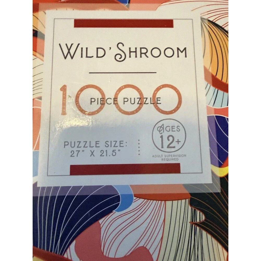 Wild Shrooms Jigsaw Puzzle 1000 Pieces by RMS International 27